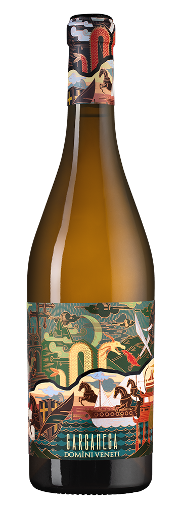 Вино Garganega, Domini Veneti, 2020, (130017), Италия, Венето, белое, полусухое, 0.75 л, Гарганега, цена 2990 рублей