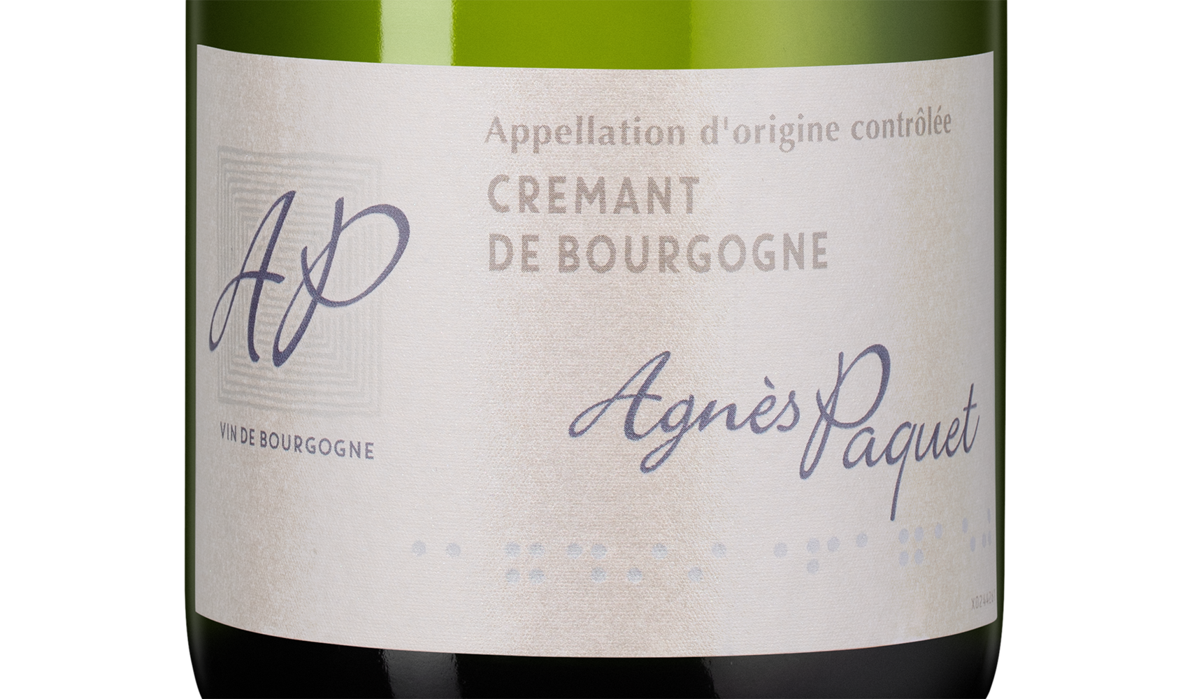 Игристое вино Cremant de Bourgogne, Domaine Agnes Paquet, (157716), Франция, Бургундия, белое, экстра брют, 0.75 л, Креман де Бургонь, цена 7290 рублей
