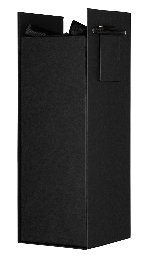 Подарочный футляр для 1 бутылки, (153320), Россия, Черный футляр под 1 бутылку, цена 1790 рублей