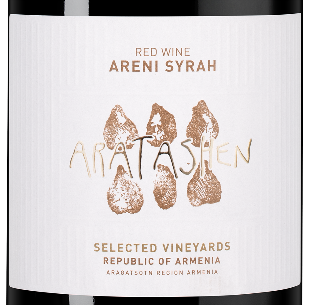 Вино Aratashen Areni Syrah, Armenia Wine, 2023, (142961), Армения, Арагацотн, красное, сухое, 0.75 л, Араташен Арени Сира, цена 903 рублей