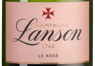 Шампанское Lanson Le Rose Brut в подарочной упаковке, (129967), gift box в подарочной упаковке, розовое брют, 0.75 л, Ле Розе Брют цена 14490 рублей