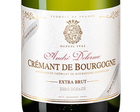 Игристое вино Cremant de Bourgogne Extra Brut, (131021), белое экстра брют, 0.75 л, Креман де Бургонь Экстра Брют цена 3190 рублей
