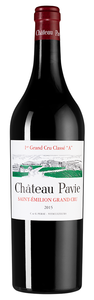 Вино Chateau Pavie, 2015, (150630), Франция, Бордо, красное, сухое, 0.75 л, Шато Пави, цена 114990 рублей