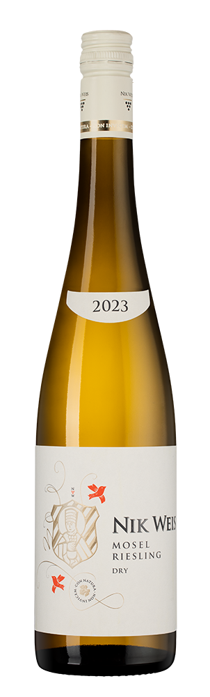 Вино Riesling, Nik Weis St. Urbans-Hof, 2023, (151246), Германия, Мозель, белое, полусухое, 0.75 л, Рислинг, цена 2023 рублей