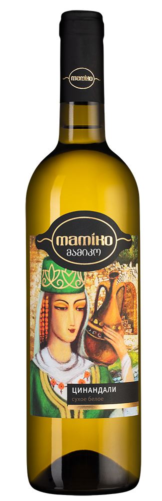Вино Tsinandali Mamiko, Besini, 2024, (159211), Грузия, Кахетия, белое, сухое, 0.75 л, Цинандали Мамико, цена 990 рублей