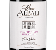 Полусухое вино Casa Albali Tempranillo Shiraz
