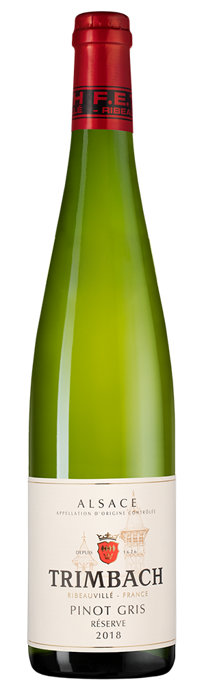 Вино Pinot Gris Reserve, Trimbach, 2018, (143933), Франция, Эльзас, белое, полусухое, 0.75 л, Пино Гри Резерв, цена 7490 рублей