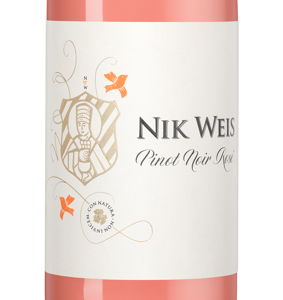 Вино Pinot Noir Rose, Nik Weis St. Urbans-Hof, 2022, (148972), Германия, Мозель, розовое, сухое, 0.75 л, Пино нуар Розе, цена 2303 рублей