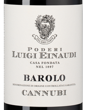 Вино Barolo Cannubi, (149792), красное сухое, 2020, 0.75 л, Бароло Каннуби цена 26490 рублей