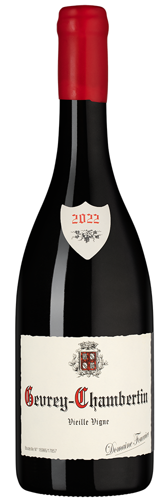 Вино Gevrey-Chambertin Vieille Vigne, Domaine Fourrier, 2022, (155140), Франция, Бургундия, красное, сухое, 0.75 л, Жевре-Шамбертен Вьей Винь, цена 34490 рублей