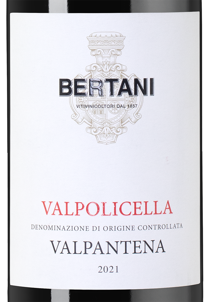 Вино Valpolicella Valpantena, Bertani, 2021, (136734), Италия, Венето, красное, сухое, 0.75 л, Вальполичелла Вальпантена, цена 4990 рублей