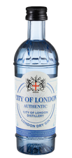 Джин City of London Dry Gin, (113398), 41.3%, Соединенное Королевство, 0.05 л, Сити оф Лондон Драй Джин цена 1270 рублей