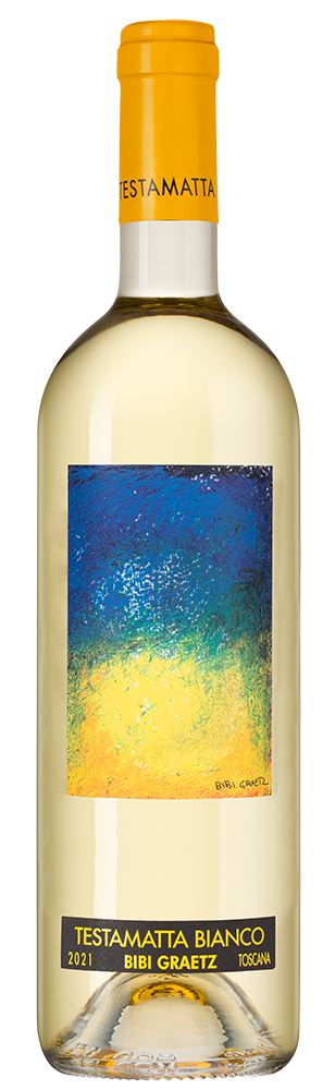 Вино Testamatta Bianco, Bibi Graetz, 2021, (140741), Италия, Тоскана, белое, сухое, 0.75 л, Тестаматта Бьанко, цена 27490 рублей