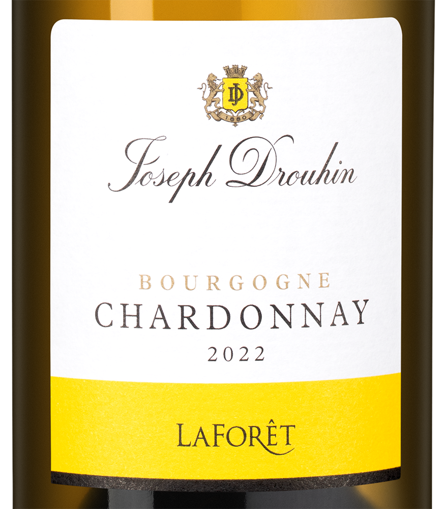 Вино Bourgogne Chardonnay Laforet, Joseph Drouhin, 2022, (149541), Франция, Бургундия, белое, сухое, 0.75 л, Бургонь Шардоне Лафоре, цена 5690 рублей