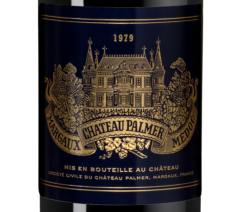 Вино Chateau Palmer, 1979, (151597), Франция, Бордо, красное, сухое, 0.75 л, Шато Пальмер, цена 189990 рублей