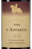 Вино 2009 года урожая L`Apparita
