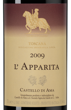 Вино L`Apparita, (139183), красное сухое, 2009 г., 0.75 л, Л`Аппарита цена 82490 рублей