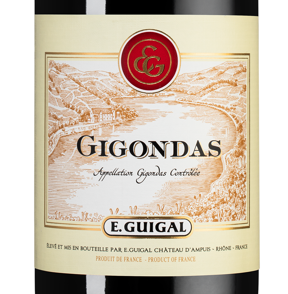 Вино Gigondas, Guigal, 2020, (143952), Франция, Долина Роны, красное, сухое, 0.75 л, Жигондас, цена 8990 рублей