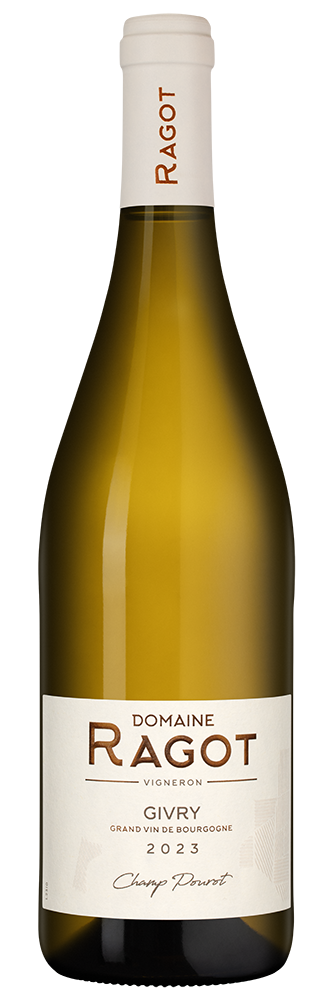 Вино Givry Champ Pourot Blanc, Domaine Ragot, 2023, (155990), Франция, Бургундия, белое, сухое, 0.75 л, Живри Шам Пуро Блан, цена 8490 рублей