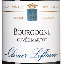 Вино Bourgogne Cuvee Margot, (132500), красное сухое, 2018 г., 0.75 л, Бургонь Кюве Марго цена 9990 рублей