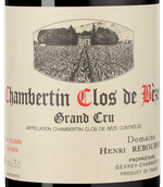 Вино с пряным вкусом Chambertin Clos de Beze Grand Cru