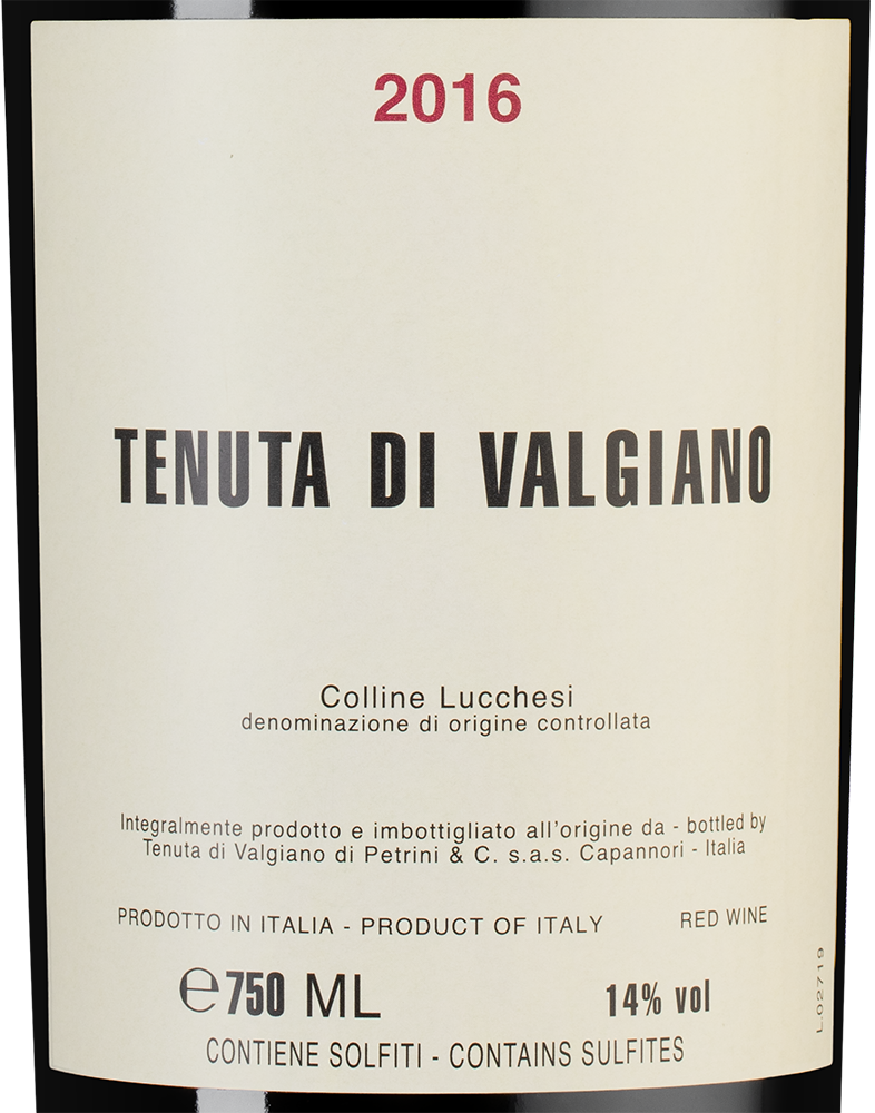 Вино Tenuta di Valgiano, 2016, (125409), Италия, Тоскана, красное, сухое, 0.75 л, Тенута ди Вальджиано, цена 26490 рублей