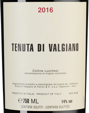 Вино Tenuta di Valgiano, (125409), красное сухое, 2016 г., 0.75 л, Тенута ди Вальджиано цена 21490 рублей