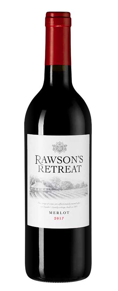 Вино Rawson's Retreat Merlot, 2019, (126274), Австралия, Юго-Восточная Австралия, красное, полусухое, 0.75 л, Роусонс Ритрит Мерло, цена 1990 рублей