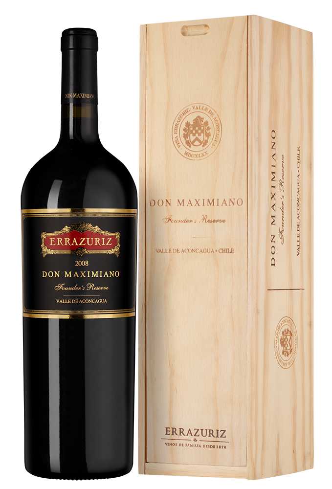 Вино Don Maximiano Founder's Reserve, Errazuriz, 2016, 1.5л, (158021), Чили, Аконкагуа, красное, сухое, 1.5 л, Дон Максимиано Фаундер'с Резерв, цена 49990 рублей