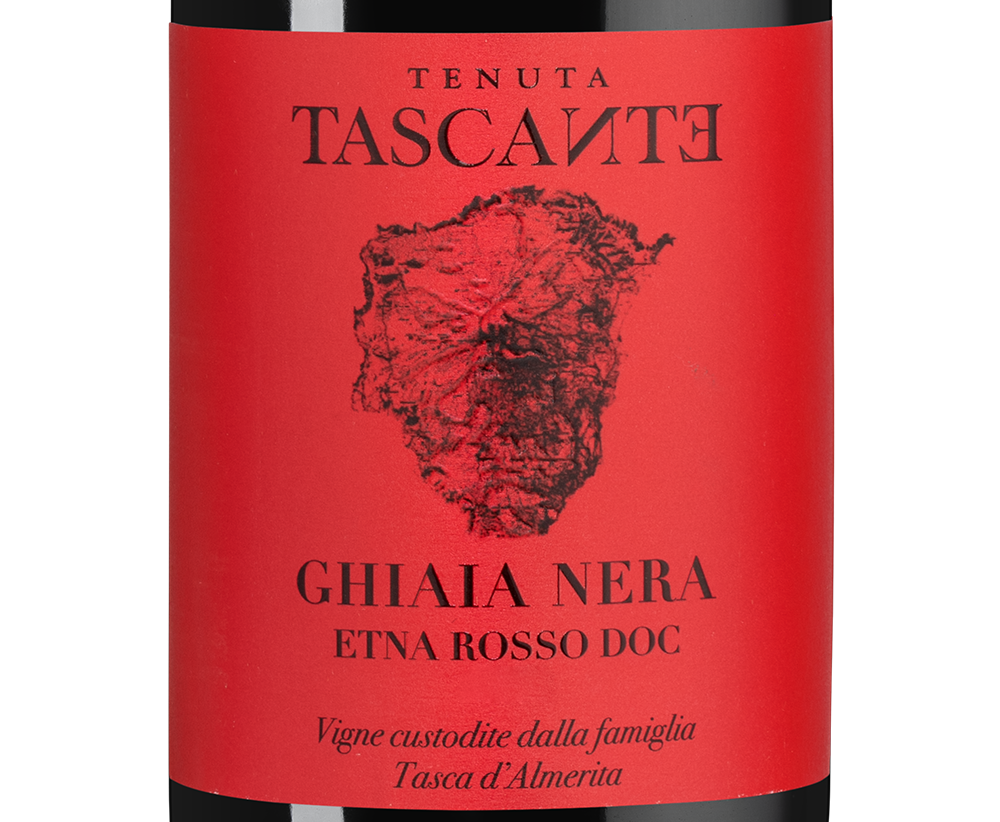Вино Tenuta Tascante Ghiaia Nera, Tasca d'Almerita, 2023, (158492), Италия, Сицилия, красное, сухое, 0.75 л, Тенута Тасканте Гьяя Нера, цена 3703 рублей
