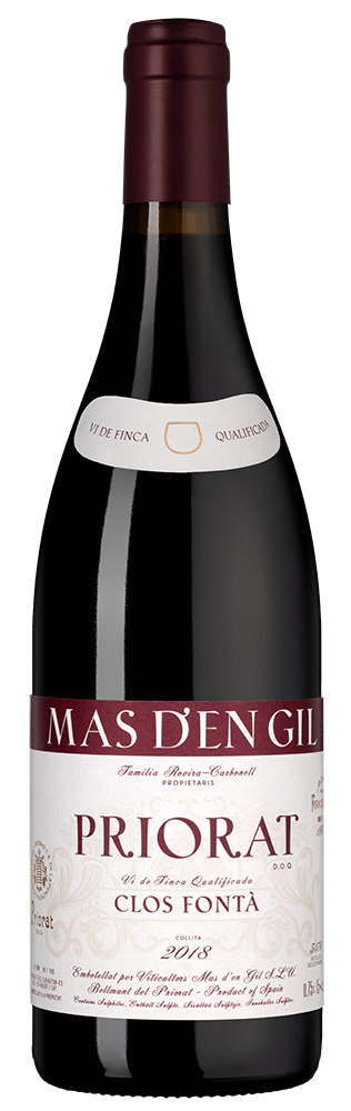 Вино Clos Fonta, Mas d’en Gil, 2018, (156133), Испания, Каталония, красное, сухое, 0.75 л, Клос Фонта, цена 21990 рублей