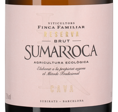 Игристое вино Sumarroca Brut Rose, (152032), розовое брют, 2022, 0.75 л, Сумаррока Брют Розе цена 3290 рублей