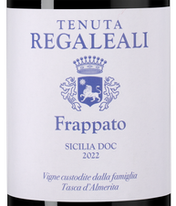 Вино Tenuta Regaleali Frappato, (143652), красное сухое, 2022 г., 0.75 л, Тенута Регалеали Фраппато цена 3990 рублей