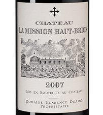 Вино Chateau la Mission Haut-Brion Cru Classe de Graves(Pessac Leognan), (108155), красное сухое, 2007 г., 0.75 л, Шато Ля Миссьон О-Брион цена 72430 рублей