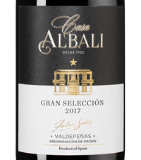 Вино Casa Albali Gran Seleccion, (119759), красное полусухое, 2017 г., 0.75 л, Каса Албали Гран Селексион цена 990 рублей