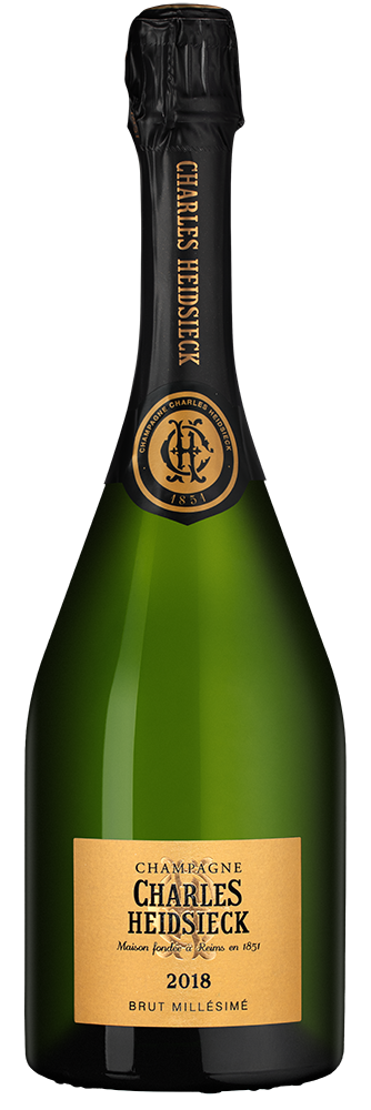 Шампанское Brut Millesime, Charles Heidsieck, 2018, (156727), Франция, Шампань, белое, брют, 0.75 л, Брют Миллезим, цена 31490 рублей