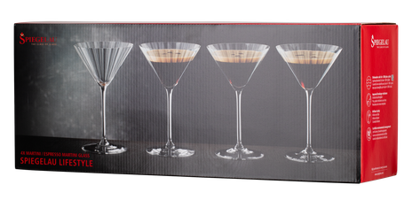 Бокалы Набор из 4-х бокалов Spiegelau Lifestyle Martini для коктейлей, (147966), gift box в подарочной упаковке, Чешская Республика, 0.22 л, Лайфстайл Мартини цена 4560 рублей