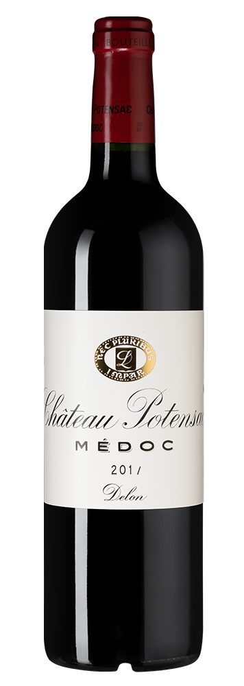 Вино Chateau Potensac (Medoc), 2017, (115109), Франция, Бордо, красное, сухое, 0.75 л, Шато Потансак, цена 9290 рублей