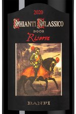 Вино Chianti Classico Riserva, (150271), красное сухое, 2020, 0.75 л, Кьянти Классико Ризерва цена 5190 рублей