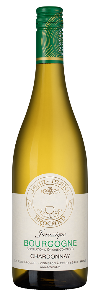 Вино Bourgogne Jurassique, Jean-Marc Brocard (Domaine Sainte-Claire), 2024, (159466), Франция, Бургундия, белое, сухое, 0.75 л, Бургонь Шардоне Жюрассик, цена 4490 рублей