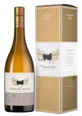 Вино Le Grand Noir Winemaker’s Selection Chardonnay в подарочной упаковке, (147268), gift box в подарочной упаковке, белое сухое, 0.75 л, Ле Гран Нуар Вайнмэйкерс Селекшн Шардоне цена 1690 рублей