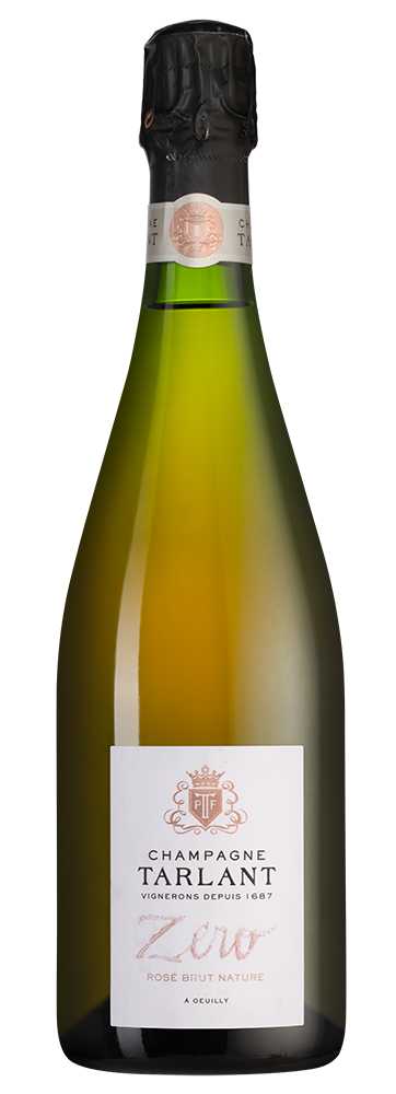 Шампанское Zero Rose Brut Nature, Tarlant, (133806), Франция, Шампань, розовое, экстра брют, 0.75 л, Зеро Розе Брют Натюр, цена 18490 рублей
