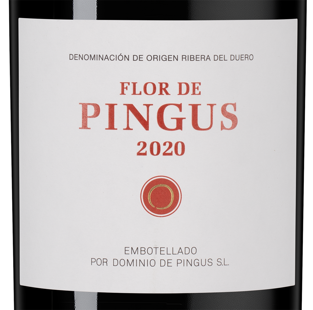 Вино Flor de Pingus, Dominio de Pingus, 2020, (142417), Испания, Кастилия и Леон, красное, сухое, 0.75 л, Рибера дель Дуэро Флор де Пингус, цена 29990 рублей