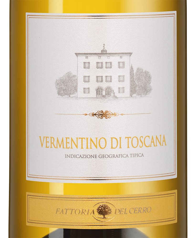 Вино Vermentino di Toscana, Fattoria del Cerro, 2022, (143374), Италия, Тоскана, белое, сухое, 0.75 л, Верментино ди Тоскана, цена 3390 рублей