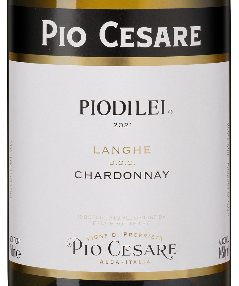 Вино Langhe Chardonnay Piodilei, Pio Cesare, 2021, (145390), Италия, Пьемонт, белое, сухое, 0.75 л, Ланге Шардоне Пиодилей, цена 12990 рублей