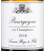 Белое бургундское вино Bourgogne les Champlains