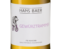 Вино с нежным вкусом Hans Baer Gewurztraminer