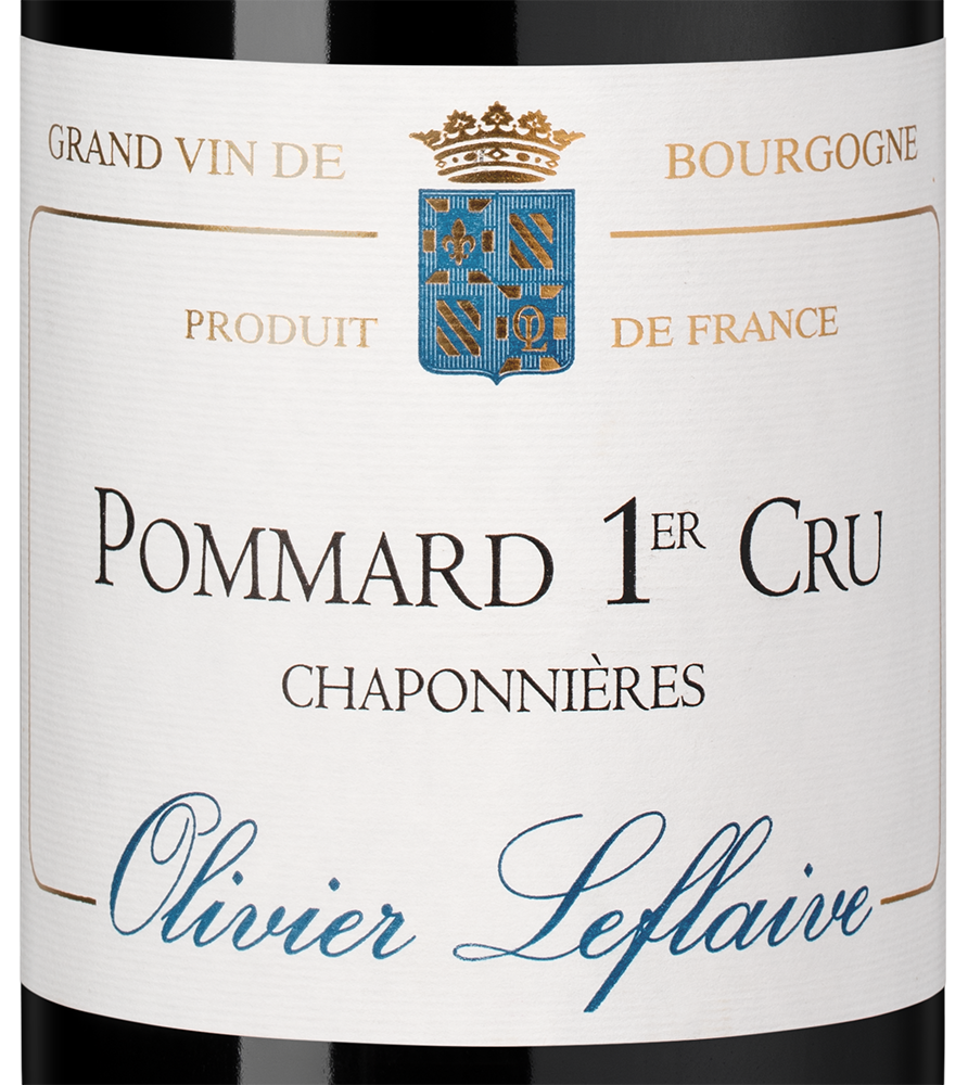 Вино Pommard Premier Cru Chaponniеres, Olivier Leflaive Freres, 2018, (150099), Франция, Бургундия, красное, сухое, 0.75 л, Поммар Премье Крю Шапоньер, цена 34990 рублей