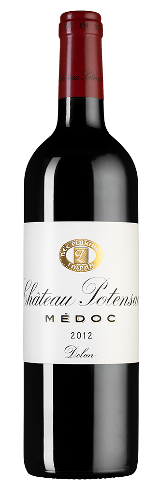 Вино Chateau Potensac (Medoc), 2012, (151093), Франция, Бордо, красное, сухое, 0.75 л, Шато Потансак, цена 9490 рублей