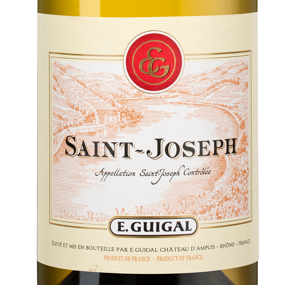 Вино Saint-Joseph Blanc, Guigal, 2022, (150245), Франция, Долина Роны, белое, сухое, 0.75 л, Сен-Жозеф Блан, цена 8990 рублей